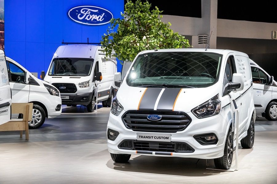 Noleggio a lungo termine Ford Transit Custom dimensioni