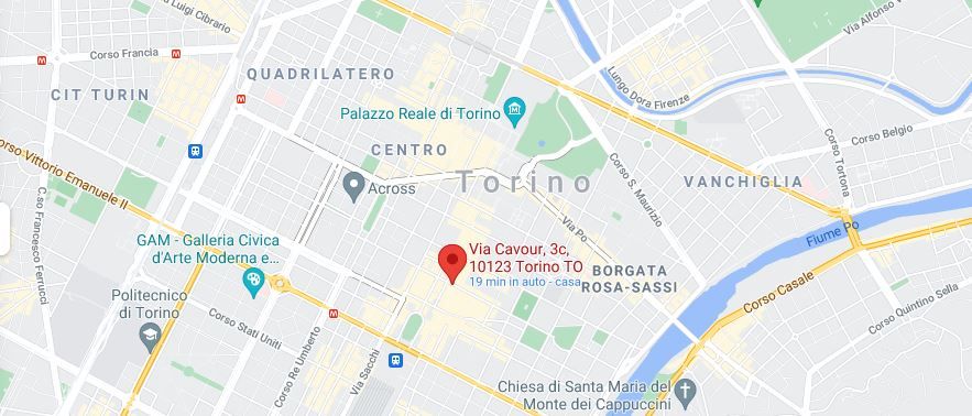 I nostri store fisici per noleggiare auto a Torino